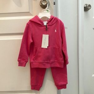 Ralph Lauren baby toddler girls sweatsuit 18M